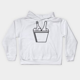 Wine Bucket! Kids Hoodie